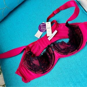 Cacique Quarter Cup Bra 42B